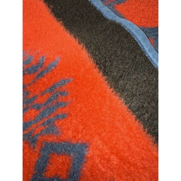 Biederlack Vintage Southwest Aztec Blanket Throw 54x76 Soft Acrylic Made in USA - Picture 6 of 9